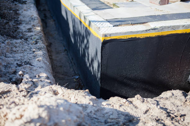 Residential Wet Basement Repair installation at a Tyrone, GA home by SJ Waterproofing Pros