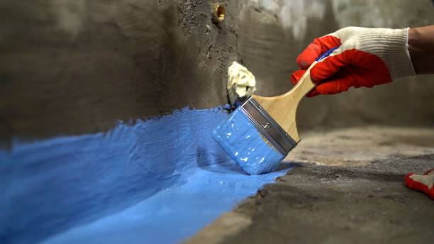 Commercial Wet Basement Repair project at a Tyrone, GA business property by SJ Waterproofing Pros
